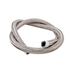 Torque Solution Stainless Steel Braided Rubber Hose -10AN 2ft 0.5…