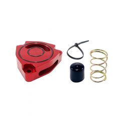 Torque Solution Blow Off BOV Sound Plate Red For 11+ Hyundai Velost…