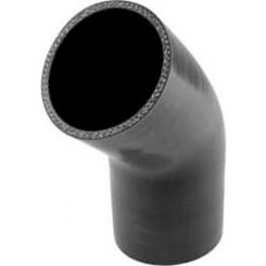 Turbosmart Silicone Hose Elbow 3.00" 45 Degree Black
