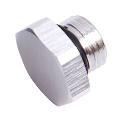 Aeroflow ORB Port Plug -10AN Silver