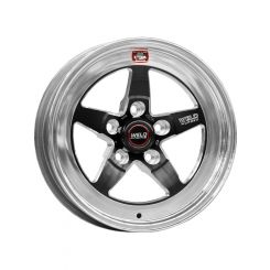 Weld S71 15x12.33 / 5x4.75 BP / 3.5in. BS Black Wheel Low Pad Non…