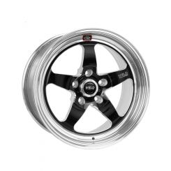 Weld S71 18x7 / 5x4.75 BP / 3.7in. BS Black Wheel Low Pad Non-Bea…