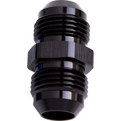 Aeroflow Male Flare Union -6AN Black