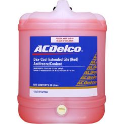 AC Delco Dex-Cool 20L Red Antifreeze