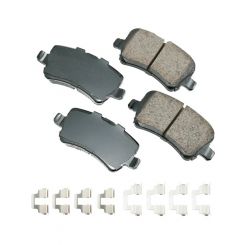 Akebono Brake Corporation Premium Ceramic Brake Pads Rear