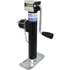 ARK Heavy Duty Jockey Stand Weld On Style With Weldable Ring Large Foot Plate