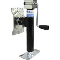 ARK Heavy Duty Jockey Stand U Bolt Style with Swivel Mount Large Foot Plate