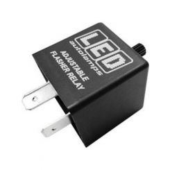 Autolamps Adjustable Flasher Relay 12/24V with Adjustable Knob 3 Pin 60