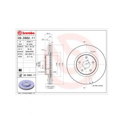 Brembo Disc Brake Rotor (Single) 316mm