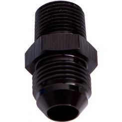 Aeroflow NPT to Straight Male Flare Adapter 1/8" to -4AN Black