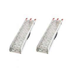 Hulk 4X4 Pkt 2 Atv Ramps 680Kg/Pair 2.26m Aluminium Folds Flat