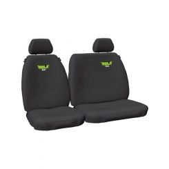 Hulk 4X4 HD Canvas Seat Covers For Toyota 70 Ser L/C Ute Front 3/4 Bench