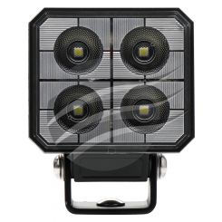 Ignite LED Square Worklamp Flood Beam 60 9-36V 40W 4 LEDs Black