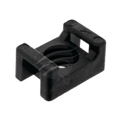 Jaylec Pkt 100 Cable Tie Mount Screw Down H7mm X L15mm X W10mm