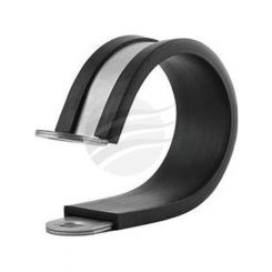 Kale Pkt 50 P Clip 10mm Ps1 W1 Zinc Plated with Rubber Insert