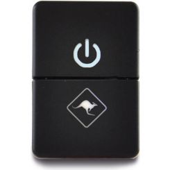 Lightforce Dual Push Button Switch On/Off Lightforce Logo Dual Illum