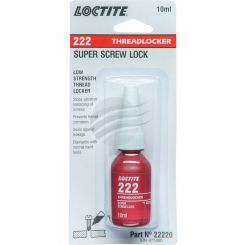 Loctite 222 Threadlocker Low Strength Purple 10ml