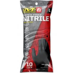 Mechanix Wear HD Black Nitrile - 10 Pk Lg Mechanix Glove