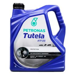 Petronas 4L Tutela D3 Atf Dexron 3 Automatic Transmission Fluid