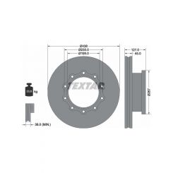 Textar Commercial Disc For Volvo