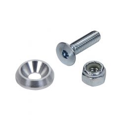 Allstar Performance Countersunk Bolt Kit 1/4-20in Thread 1.000in Long Set of 10