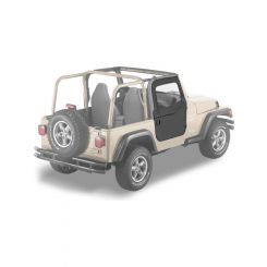 Bestop Doors Front Fabric Black Diamond For Jeep Wrangler TJ 97-06 Kit