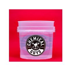 Chemical Guys Heavy Duty Ultra Clear Detailing Bucket Pack of 12