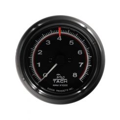 Equus Tachometer 6000 Series 8000 RPM Electric Analog 3-3/8" Diameter