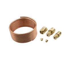 Equus Gauge Line Kit 1/8" Diameter 6ft Ferrules / Fittings Inc Copper Kit