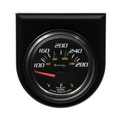 Equus Water Temperature Gauge 100-280 F Analog 2" Diameter Panel