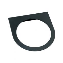 Equus Gauge Mounting Bracket Single 2-5/8" Gauge Steel Black Powder Coat