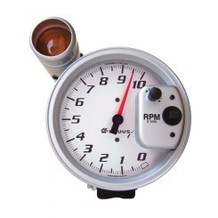 Equus Tachometer 10000 RPM Electric Analog 5" Diameter Pedestal Mount