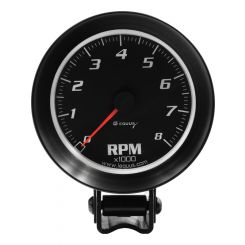 Equus Tachometer 8000 RPM Electric Analog 3-3/8" Diameter Pedestal Mount