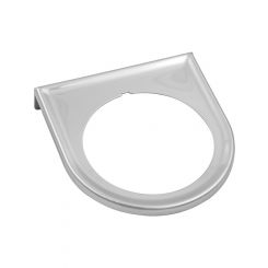 Equus Gauge Mounting Bracket Single 2" Gauge Steel Chrome Each