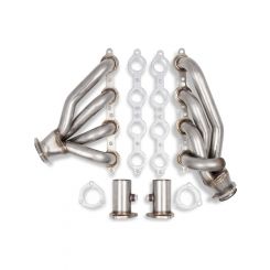 Flowtech Headers Shorty 1-5/8" Primary 2-1/2" Collector Stainless Natural