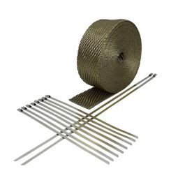 Heatshield Products Exhaust Wrap Kit Lava 2" Wide 50 ft 1200 Degrees