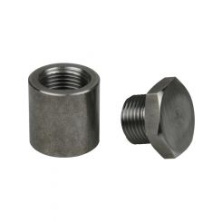 Innovate Motorsports Bung and Plug Kit Weld-On 1" Long 18mm x 1.5 Thread