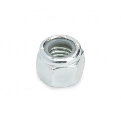Jerico Nut Locking 3/8-16" Thread Hex Head Nylon Insert Steel Zinc Oxide