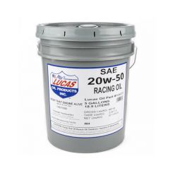 Lucas Oil Motor Oil Racing High Zinc 20W50 Conventional 19 Litres Bucket