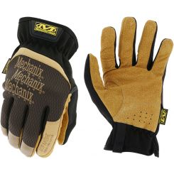 Mechanix Wear Gloves Shop FastFit Elastic Cuff Tan/Black Large Pair 