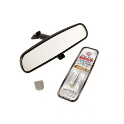 Omix Rear View Mirror Kit For 76-12 CJs Cherokee & Wrangler