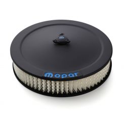 Proform Carburettor Air Cleaner Kit 14in. Dia Blue For Mopar with Emblem Black