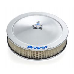 Proform Air Cleaner Assembly 14" Round 5-1/8" Carb Flange Chrome Kit 