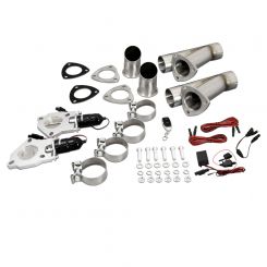 Patriot Exhaust Cut-Out Electric Clamp-On Dual 2-1/2" Pipe Diameter