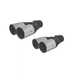 Remus For 2006 Peugeot 207 3 & 5 Door 76mm Straight Cut Tail Pipe Set