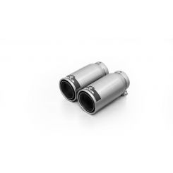 Remus For 2012 Audi A3 3 Door Straight w/Carbon Insert Tail Pipe Set