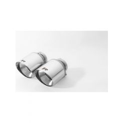Remus Stainless Steel 102mm Short Style Straight Tail Pipe Set Pair