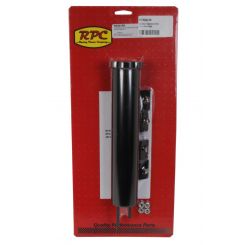 Racing Power Co-Packaged Recovery Tank 10" tall 2" Diameter 1/4" Hose