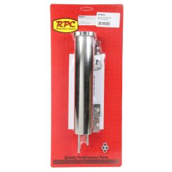 Racing Power Co-Packaged Recovery Tank 10" tall 2" Diameter 1/4" Hose 