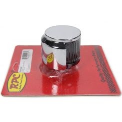 Racing Power Co-Packaged Breather Push-in Round 1-1/4" Hole Shielded 